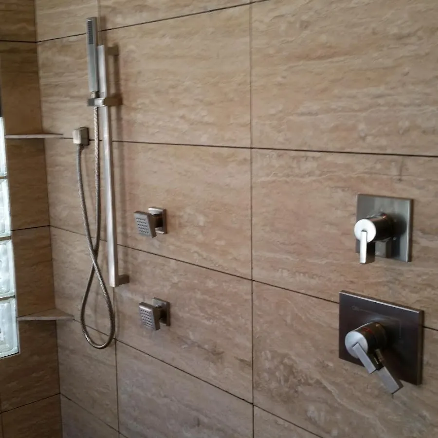 Shower fixture installation for Frozen Pipe Repair in Sheffield Lake